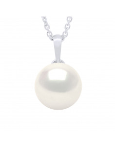 Collier Perle de Culture Bouton - 2 Coloris - Argent 925 - CLEO