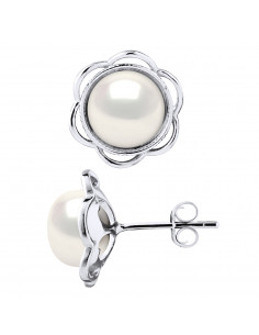 Bracelet Double Néoprène Véritable Perle Noire