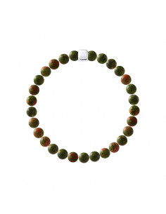 Pulsera protectora en Natural Unikate - Plata 925 - Thasos