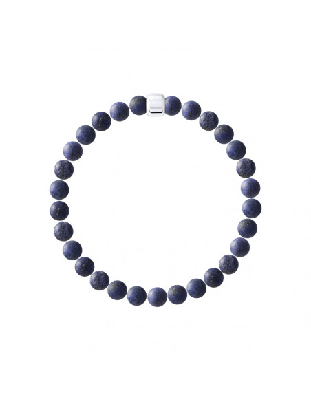 Bracelet de Protection en Chrysocolle Bleue - Argent 925 - THASOS