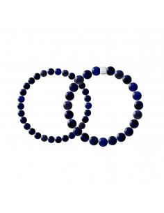 Bracelets Duo en Oeil de Faucon - Argent 925 - ZEN