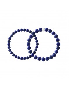 Bracelets Duo en Lapiz Lazuli - Argent 925 - ZEN