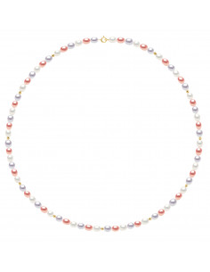 Schließe Kleidung und Goldkultur Kultur Kultur Perlen 4mm Reiskorn - 3 Farben - Maddy
