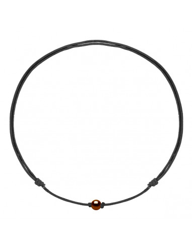 Collier Lien Coulissant Perle de Culture 9 mm - 9 Coloris de Perles - TANIA