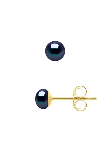 Boucles d'Oreilles en Vermeil - Perles de Culture 4-5 mm - MIA