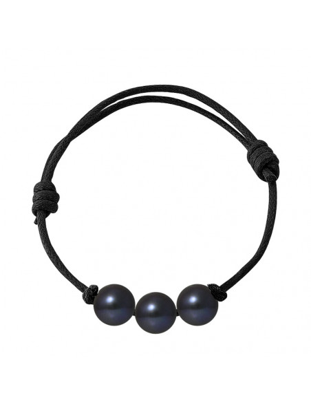 Bracelet Trio de Véritables Perles à choisir