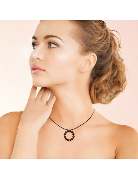 Collar Talismán - 12 cuentas verdaderas