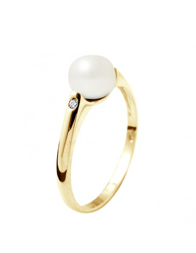 Bague en Or et Perle de Culture - LEA