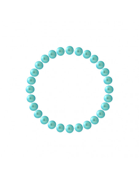Bracelets Perles de Culture Semi Rondes 6 mm - 3 Coloris - LINA