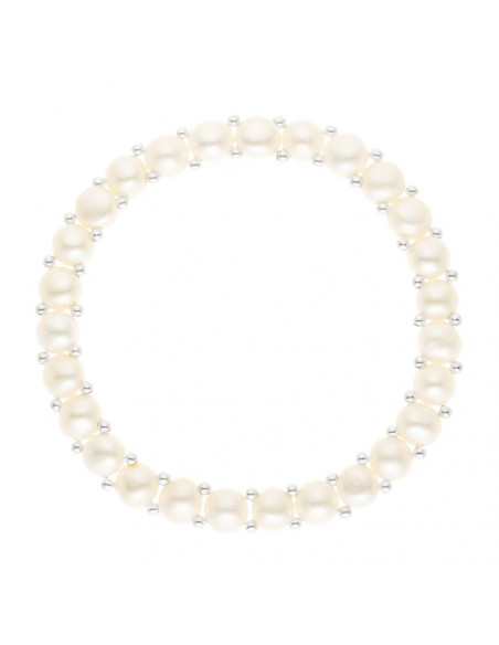 Bracelet Perles de Culture 4 mm - 4 Coloris - LENA