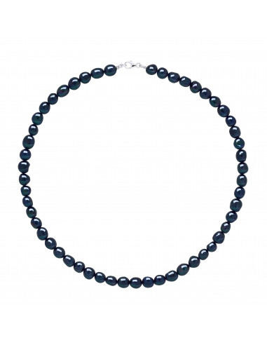 Collier Perles de Culture Baroques 8 mm - 4 Coloris Disponibles - Argent 925 - CLARA