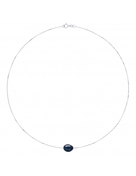 Collier Chaine en Or et Perle de Culture Baroque - 3 Coloris - TIPHAINE